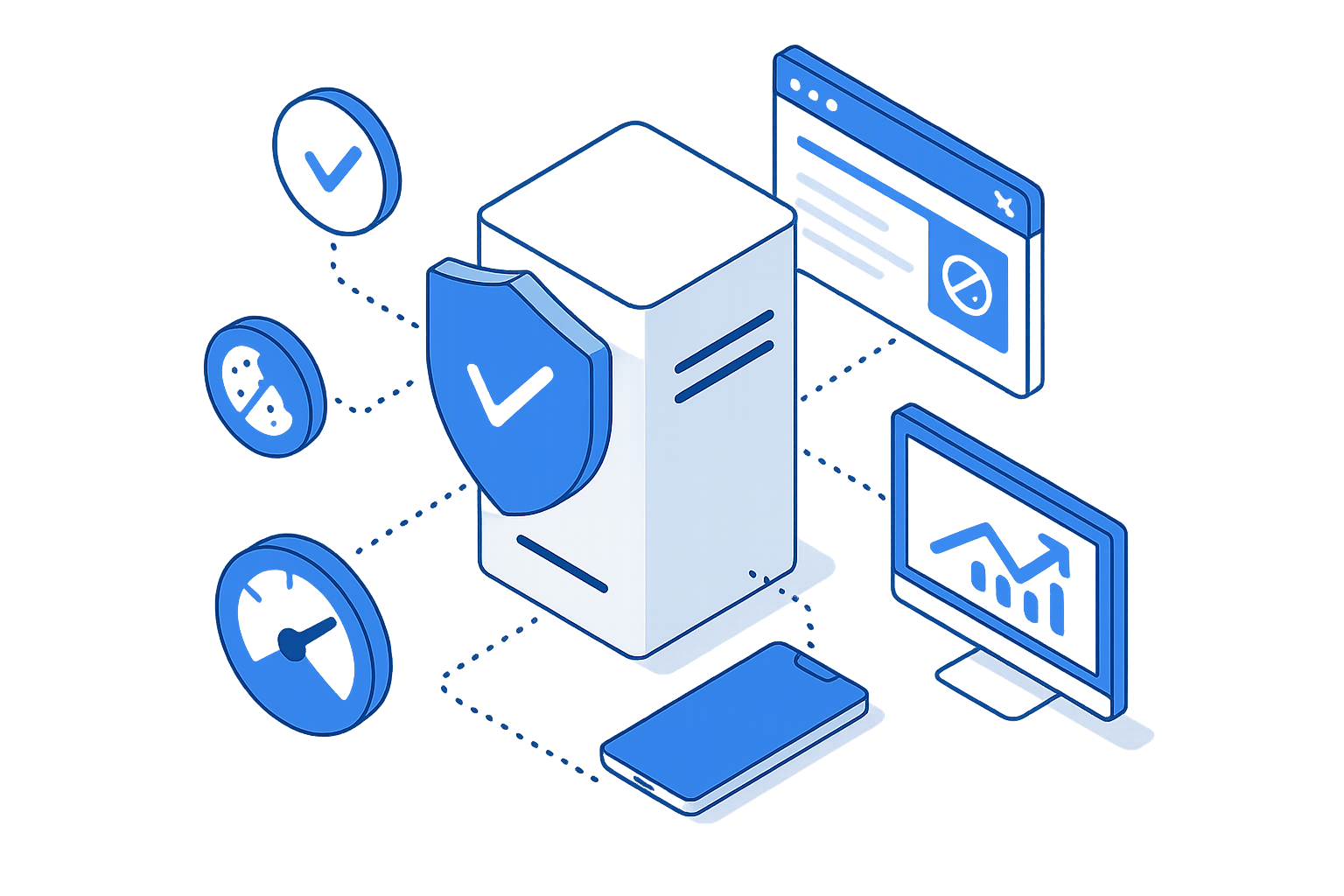 Cloud Contact Center Illustration
